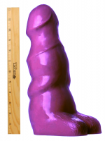 Пурпурный фаллоимитатор гигант (32 см х 11,0 см) 1
